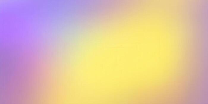 This colorful gradient art piece showcases a blend of yellow and purple hues with a soft and blurred background. photo