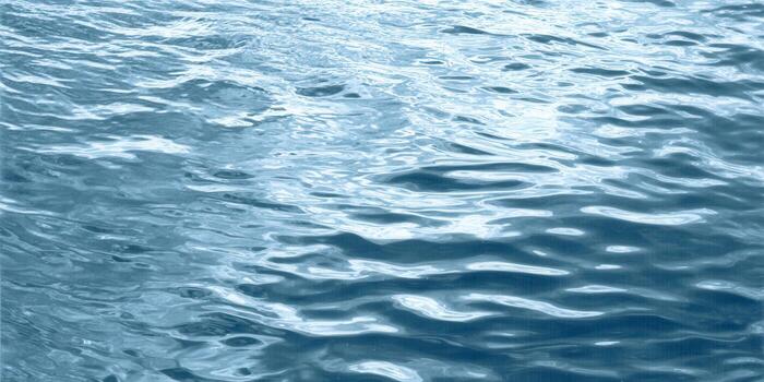 A beautiful view of water surface with a subtle interplay of light and shadows photo