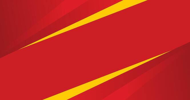 Dynamic Red and Yellow Abstract Background With Geometric Patterns vector