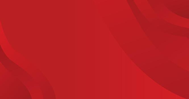 Abstract Red Background with Flowing Curves and Gradient Shades vector