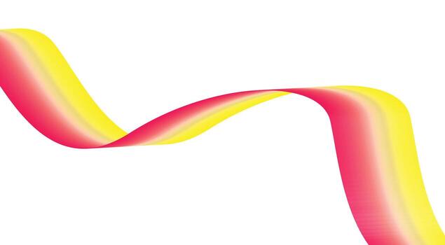 Blend Wavy Curved Smooth Color Gradient Abstract Background Design Illustration vector