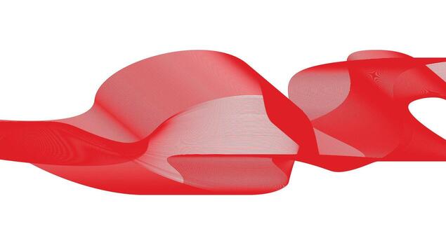 mezcla ondulado rojo color curvo resumen antecedentes diseño ilustración vector