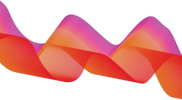 mezcla ondulado líneas naranja degradado curvo resumen antecedentes diseño ilustración vector