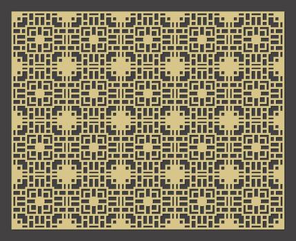 Laser Cut Bookmark Design Collection with Abstract Patterns vector