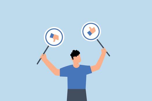 Do and Don't list, prevent the idea of mistakes and errors, clever entrepreneur. vector