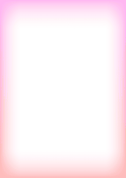 Abstract gradient border with light pink gradient effect. Cute kid design with blurred edges. Modern girly photo frame. Minimal decorative transparent template. png