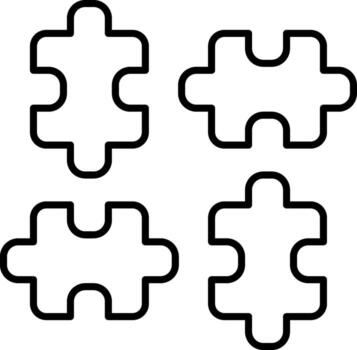 Puzzle Problem Solution Challenge vector