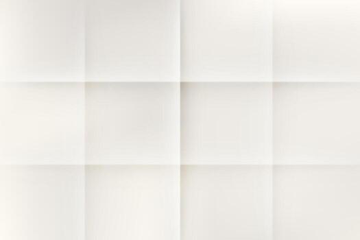 Folded white paper sheet mockup. Blank template for letter poster and menu. Textured page a4 with shadows and wrinkles. vector