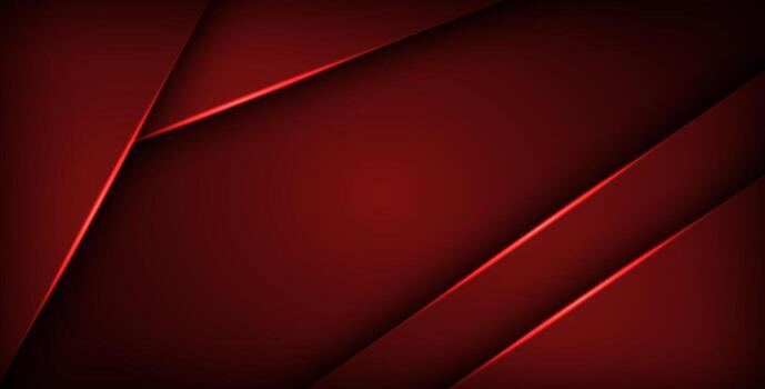 red geometric triangle background overlap layer on black space for text and background design.,. vector