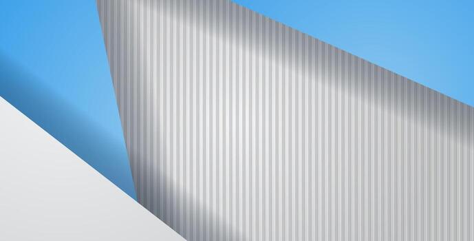 modern abstract blue gray color with geometric rectangle texture overlap layers background, vector