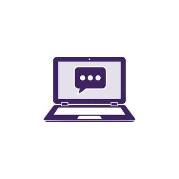 Clip art for group discussion and verbal communication. An icon for teamwork, sharing advice, asking questions, brainstorming, and online voice chat vector