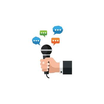 Effective Teamwork Achieving Agreement Through Business Speech and Collaboration vector