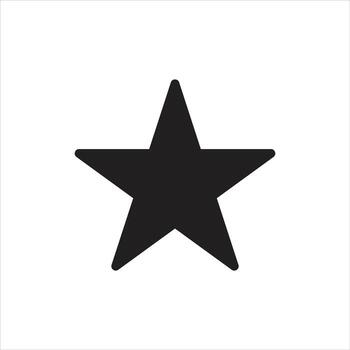 Star Solid Icon vector
