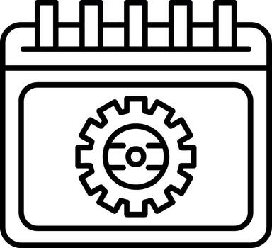 Application Setting Icon vector