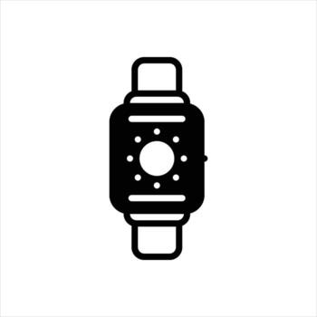 Solid icon technology vector