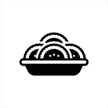 solid icon sweet-stuff vector