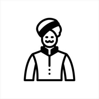 solid icon citizens vector