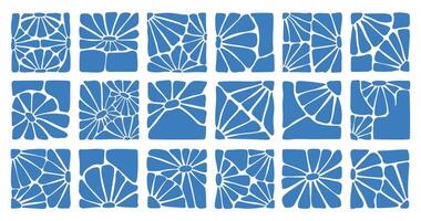 matisse curvas estético maravilloso resumen flor Arte conjunto vector
