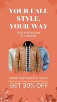 Fall Marketing Instagram Story template