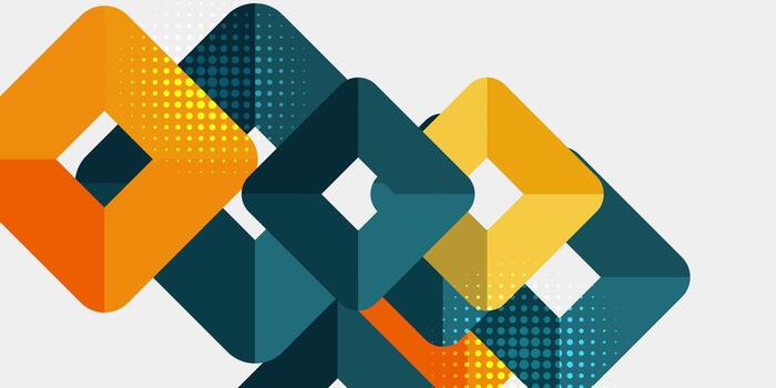 a colorful abstract background with geometric shapes vector