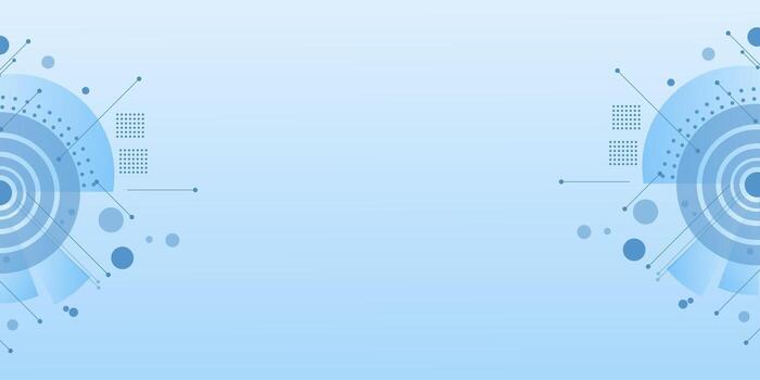 Geometric frame artwork in light blue tones, combining diagonal stripes and circles with dotted textures. vector