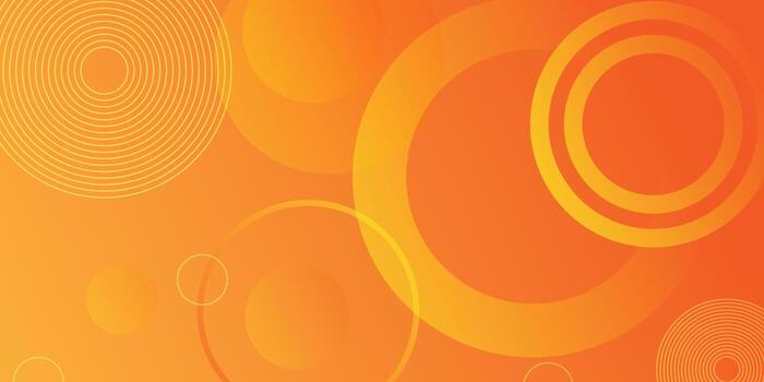 Vibrant 3D background with orange circle patterns and smooth pastel gradients. Modern abstract design perfect for stylish templates. EPS10 included. vector