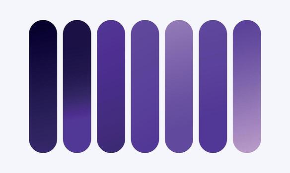 A colorful display of different colors is shown. vector