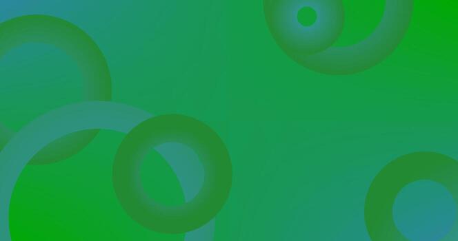resumen antecedentes con verde círculos y Copiar espacio degradado diseño vector