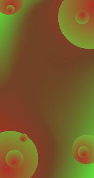 Gradient Bubble abstract background Modern screen saver design for mobile Wallpaper vector