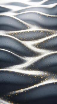 resumen ondulado modelo con Brillantina, creando un fascinante y elegante fondo foto