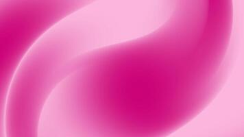 rosa abstrakt Vinka bakgrund med slät lutning, mjuk lysande kurvor, och vibrerande modern design. video