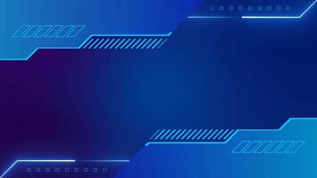 Dynamic Blue Abstract Futuristic Background Loop video