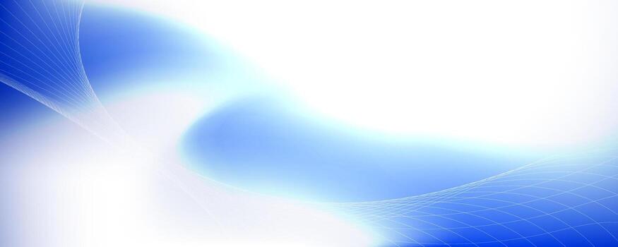 Abstract white and blue color, modern design stripes background with curve lines and glowing light, eps10 . vector
