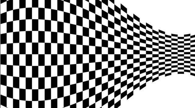 Black and white checkered abstract background. Racing flag design with copy space for text. Motorsport finish line concept. illustration of speed, competition, and victory theme. vector