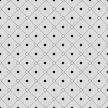 Abstract Seamless Outline Pattern Design vector