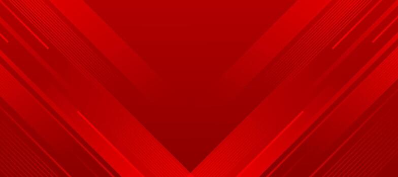 carmesí rojo resumen bandera con diagonal líneas y geométrico formas - moderno gráfico diseño vector
