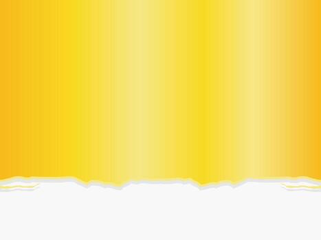 A Vibrant Yellow and Orange Gradient Background with a Rough Torn Paper Edge at the Bottom vector