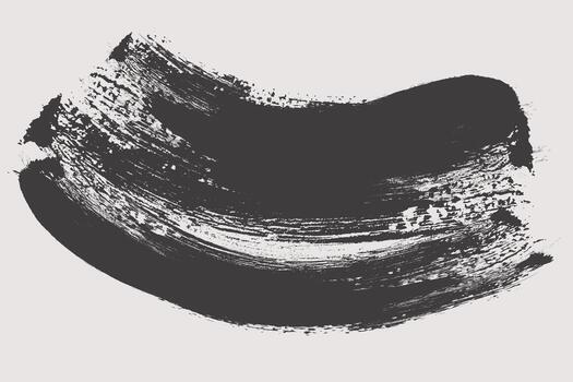 grunge design element, box or background for text. Grungy smears and rough stains. Hand drawn ink illustration isolated on white vector