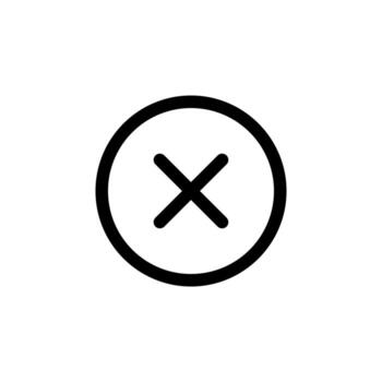 cerca icono línea estilo para aplicación ui y ux navegación vector