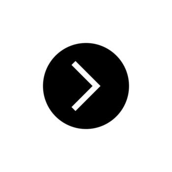 adelante icono sólido negro símbolo para web y móvil aplicación vector