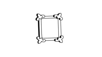 animato icona di arte creazione su un' computer, ideale per progettisti video