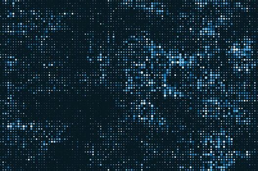 Halftone Dots Background Monochrome Gradient Texture Design vector