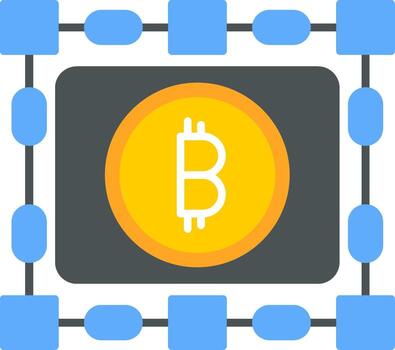 Blockchain Distributed Ledger vector