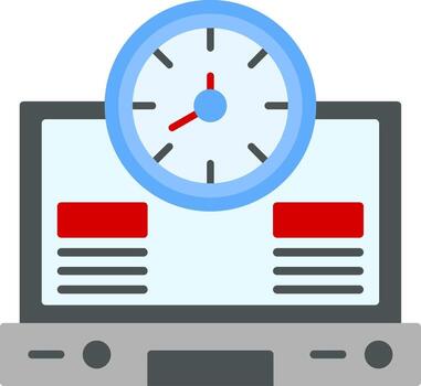 System Time Clock vector