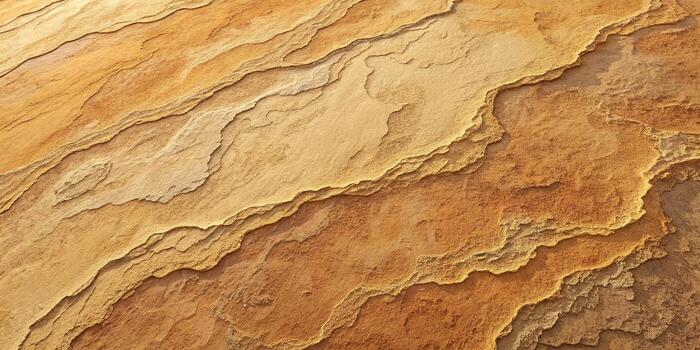 Aerial view of layered sandstone rock formations texture photo