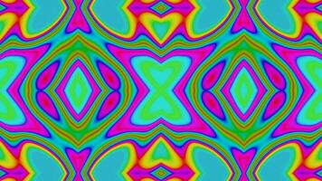 abstrakt fascinerande flerfärgad mönstrad bakgrund vj slinga video