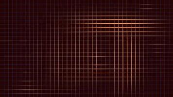 astratto animazione sfondo con griglia design nel caldo colore toni video