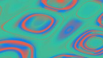 Abstract Animation Background of Colorful Ripples Inspired by Mercury Dynamics video