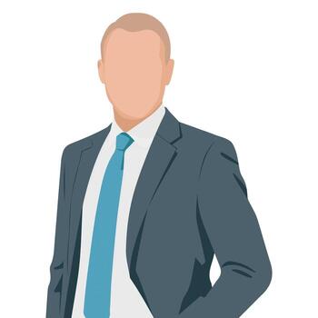 User avatar icon business ui ux design isolated on white background vector