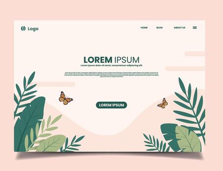 resumen antecedentes naturaleza ilustración diseño sitio web bandera modelo vector